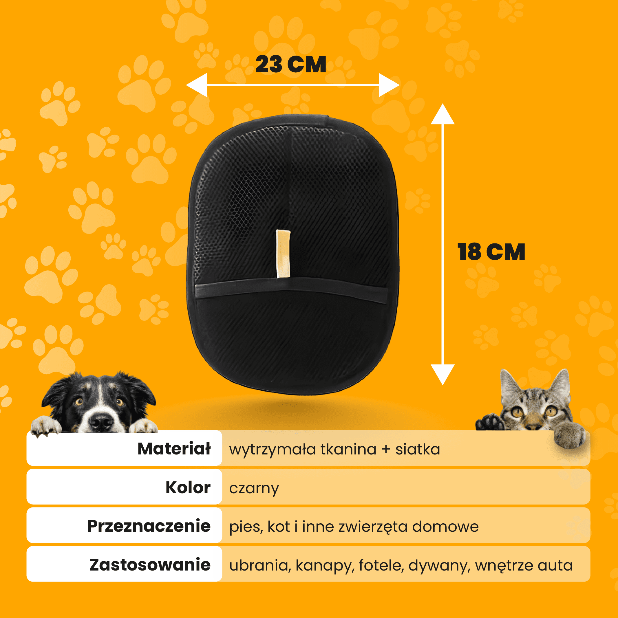 Magiczna rękawica VORDI - koniec z uciążliwą sierścią zwierząt